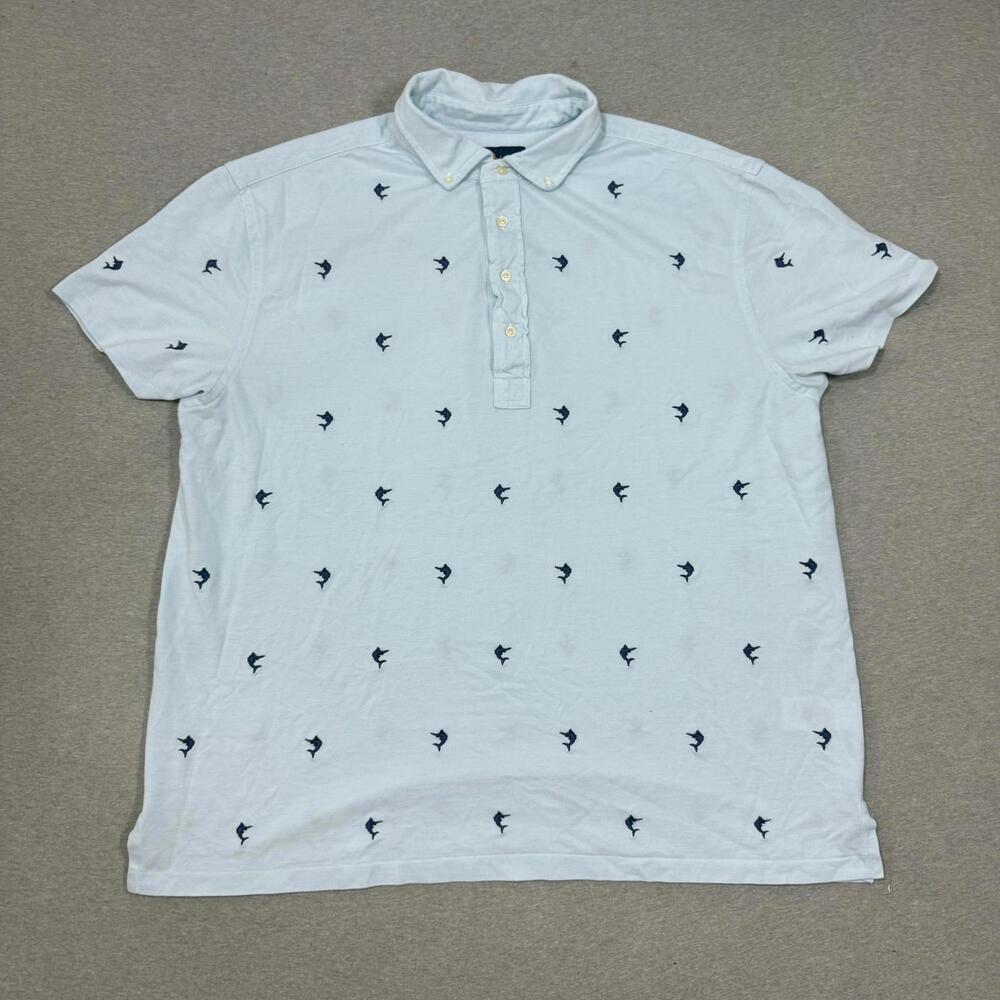 Polo Ralph Lauren Shirt 2XB‎ Oxford Swordfish Print
